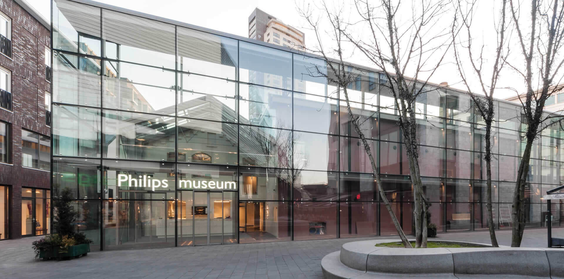 Glasarchitectuur Philips Museum GSGarchitecten